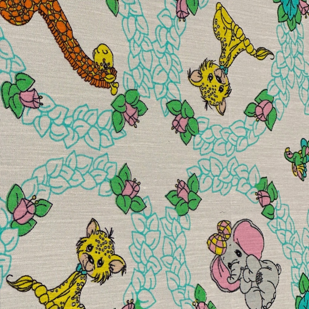 Vintage Precious Moments  100% cotton fabric.. 1992. Various size pieces